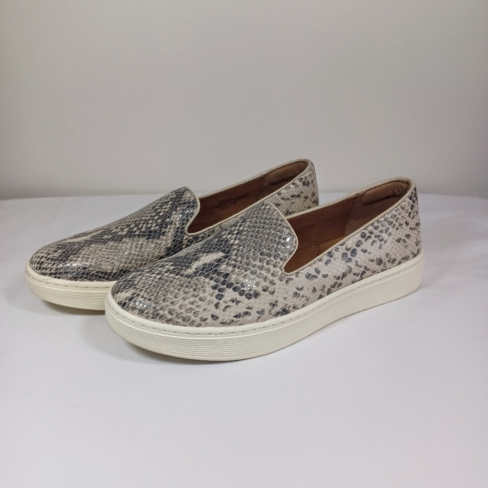 Sofft Somers Snakeskin Slip-on Shoes Size 7.5